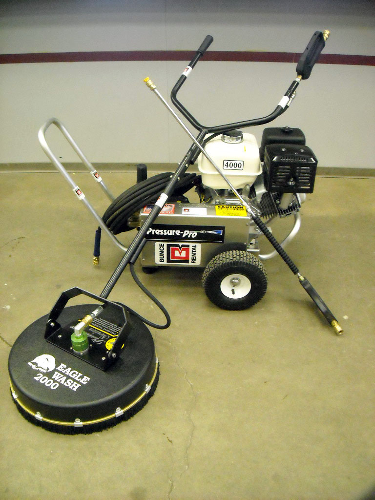 New Pressure Washers Surface Cleaning Attachment Bunce Rental
